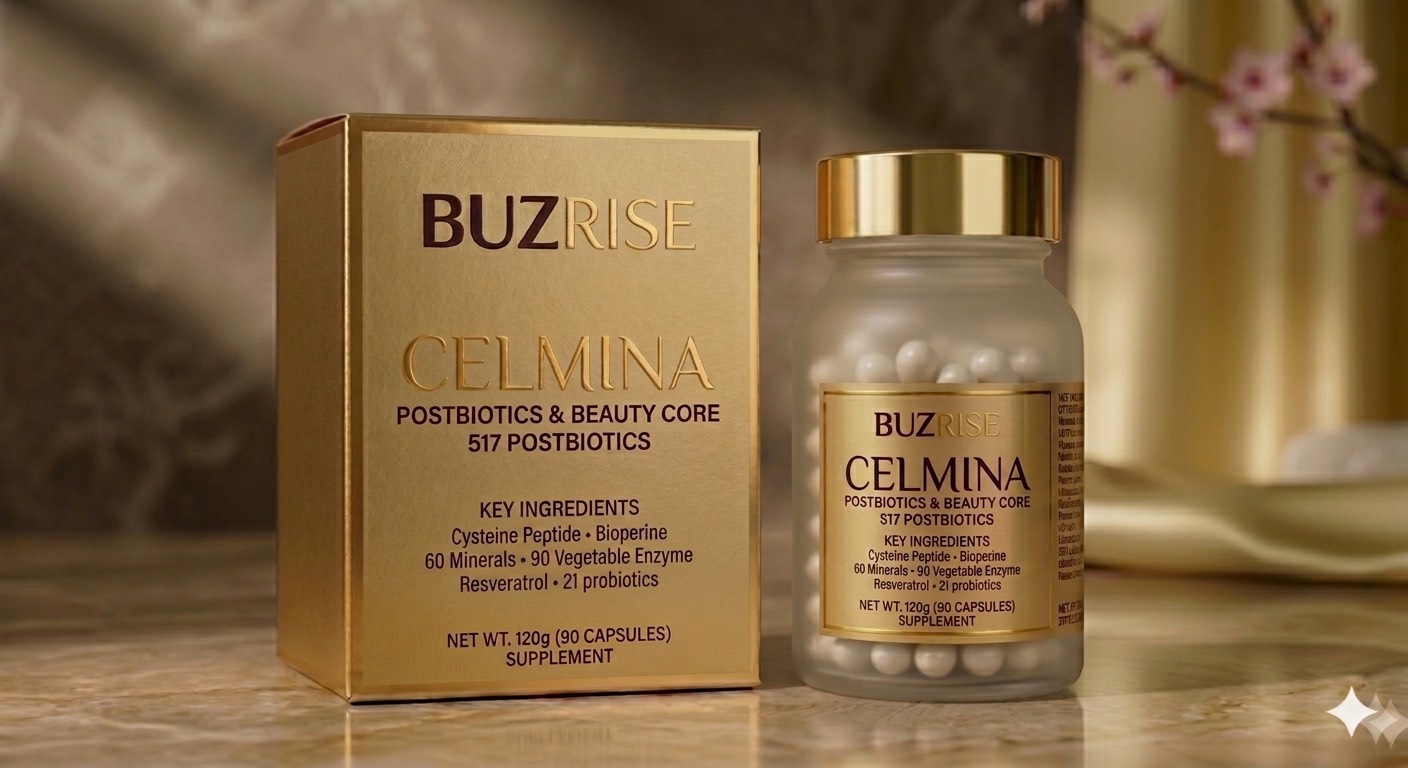 CELMINA ─ BUZRISE プレミアムサプリメント（90カプセル / 120g）